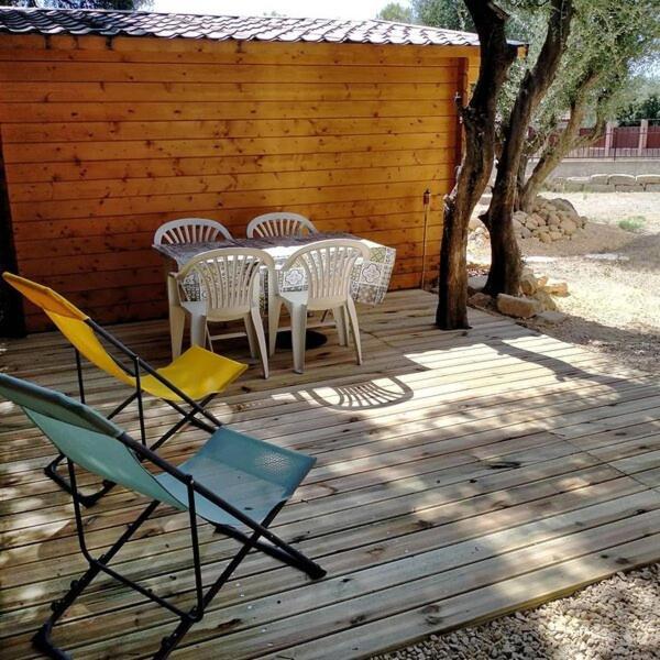 Le Chalet Sous L'Olivier Boulbon Bagian luar foto